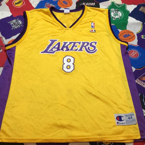 Vintage Champion Lakers Kobe Bryant Jersey Vintage Champion Lakers Kobe Bryant Jersey